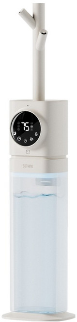 소싱 스카이 대용량 7리터 무소음 통세척 상부급수 무드등 초음파 가습기, DSHJ-S-2403-B, 화이트