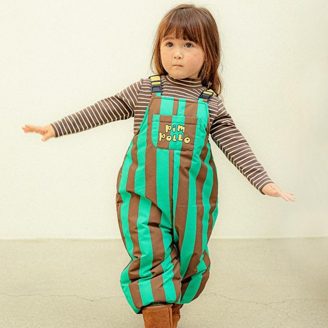 삠뽀요 드봉오버 롤 패딩팬츠 OLHCB01