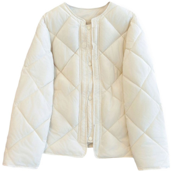 Sonio 女款 菱格紋絎縫羽絨外套