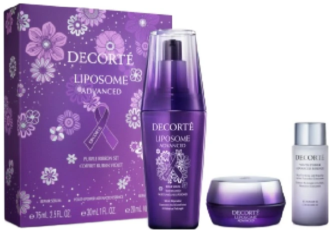 데코르테 리포솜 어드밴스드 리페어 세럼 퍼플 리본 에디션 2025 세트, 1개 - 쿠팡