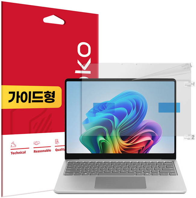 스코코 서피스 랩탑 13 EP-31941 지문방지 저반사 액정보호필름 세트, 1세트