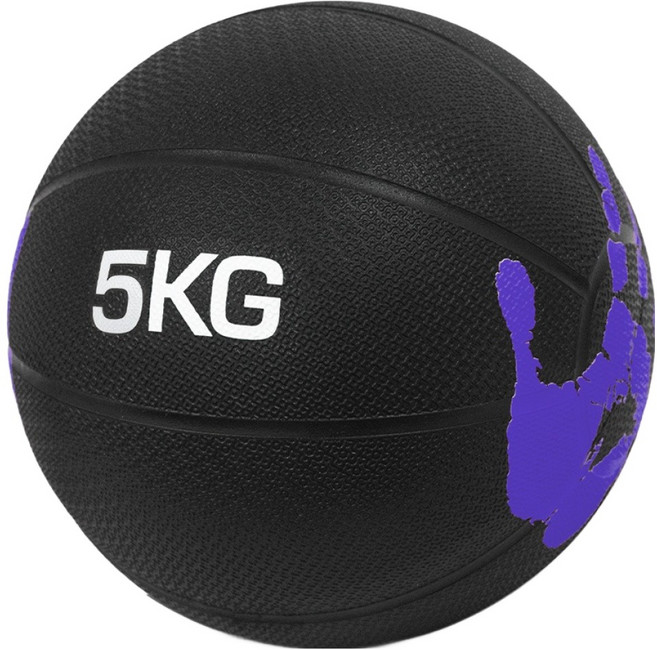 루아즈 크로스핏 헬스 홈트레이닝 메디신볼, 보라, 1개, 5kg