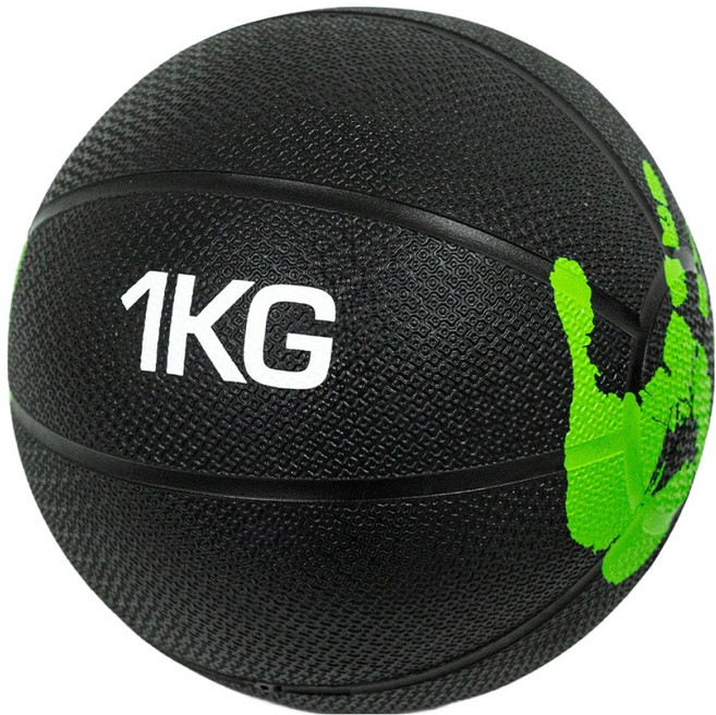 루아즈 크로스핏 헬스 홈트레이닝 메디신볼, 초록, 1개, 1kg