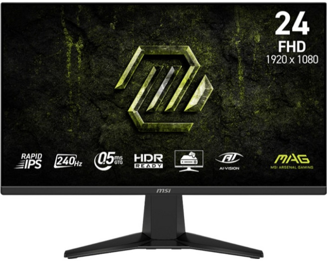 msi 微星 FHD 電競螢幕 240Hz/0.5ms/HDR Ready, 23.8吋, MAG 245F X24