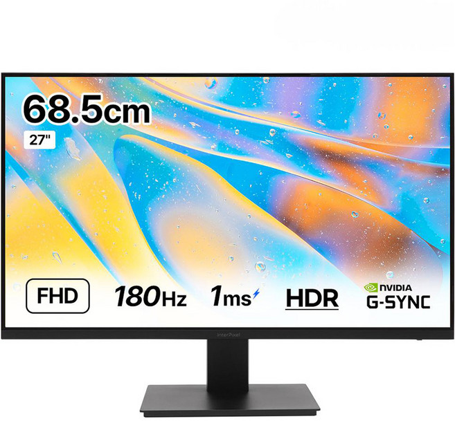 인터픽셀 FHD 180Hz 게이밍 모니터, 68.5cm, IP2744(일반)