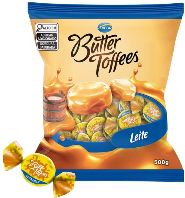 아코르 버터 토피 밀크, 500g, 1개