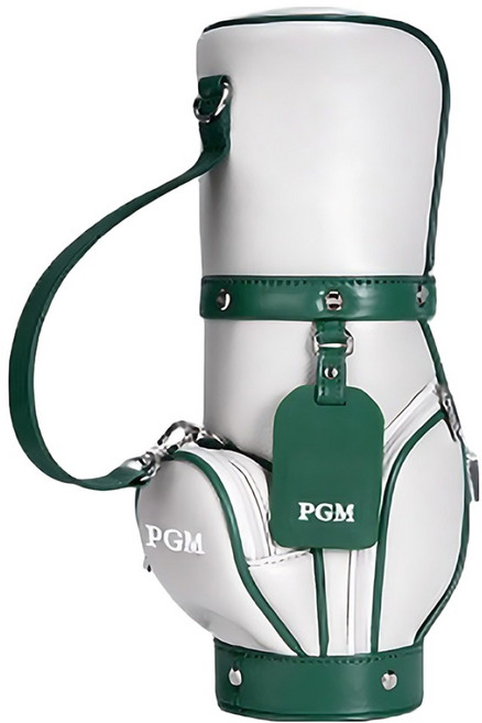 PGM Golf 女款 高爾夫斜挎迷你小球包 PG162, 灰綠色, 1個