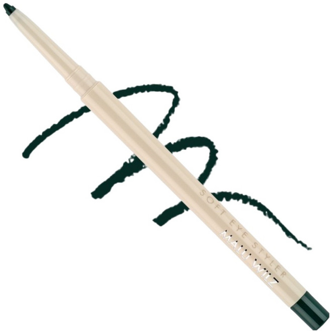 MALU WILZ 柔霧眼妝塑型眼線筆 0.35g, 80 森林綠, 1個