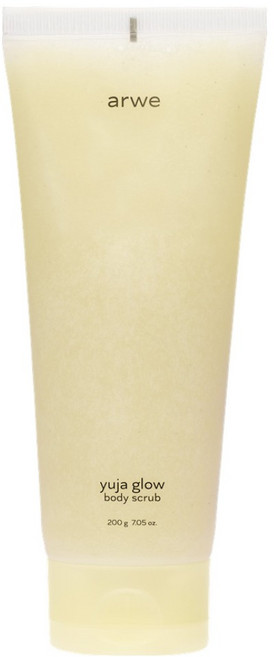 Arwe 柚子光澤身體磨砂膏, 1個, 200g