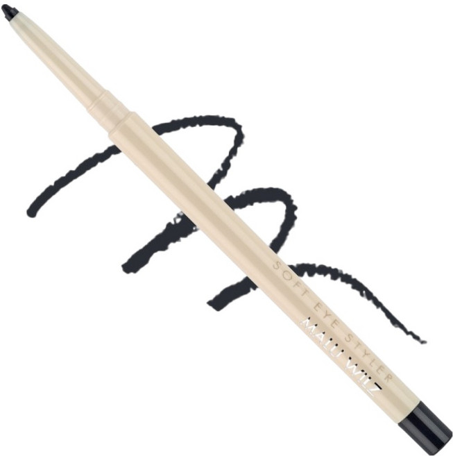 MALU WILZ 柔軟眼妝塑型眼線筆 0.35g, 10 Eclipse 灰色, 1個