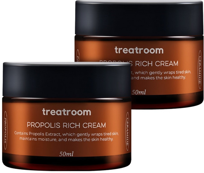 treatroom 蜂膠滋潤霜, 50ml, 2個