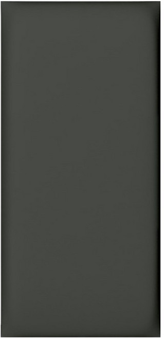 행복상점 푹신한 쿠션 충돌방지 소프트 벽 스티커, 블랙