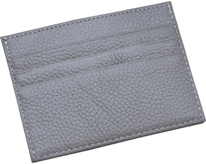 엘쏘 7포켓 소가죽 슬림 미니 카드지갑 명함 월렛