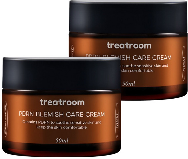 treatroom PDRN 抗瑕疵護理霜, 2個, 50ml