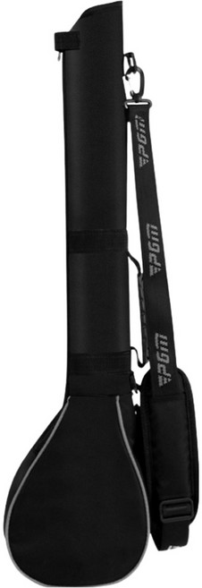 PGM Golf 高爾夫球折疊小槍包 可裝球杆 3支 PG156, 黑色 + 銀色, 1個