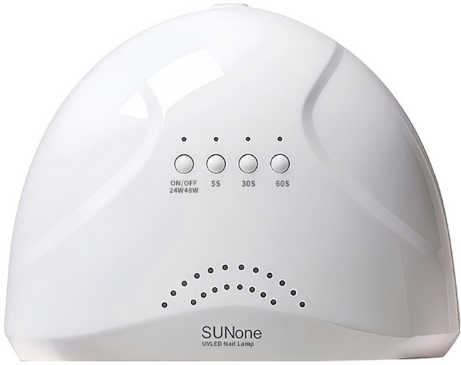 YUNMI 智能UV/LED自動感應護膚美甲光療機, 1個, 白色