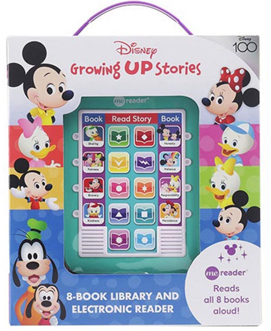 Disney Growing Up Stories Electronic Me Reader and 8-Book Library, PI Kids
