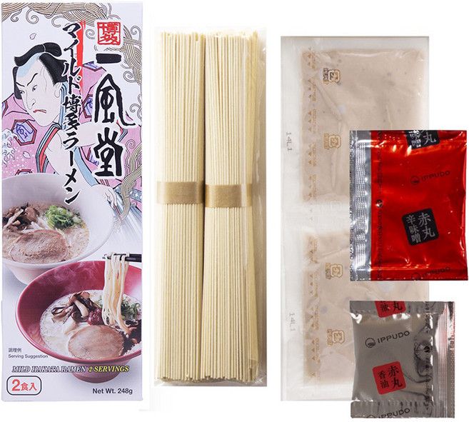 잇푸도 하카타 라멘 오리지날 2인분 248g, 1개