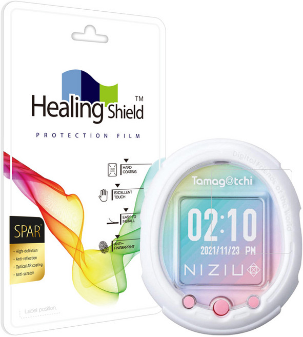 힐링쉴드 슈페리어 AR 고화질 액정보호필름 2p 세트, 다마고치 스마트, 1세트
