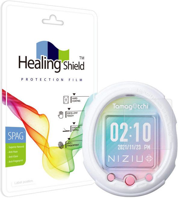 힐링쉴드 슈페리어 저반사 보호필름 2p 세트, 다마고치 스마트, 1세트