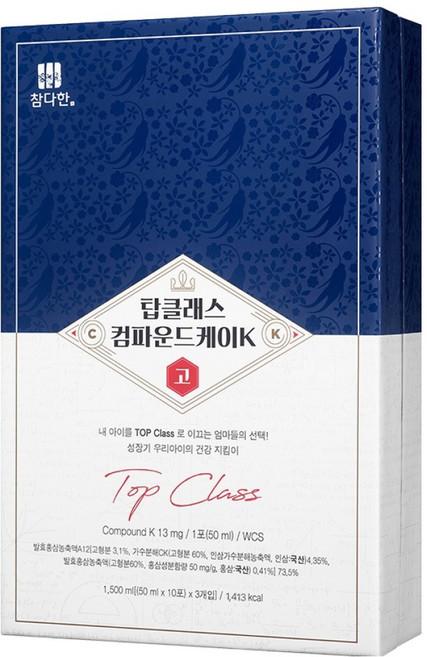 참다한 탑클래스 컴파운드 케이 30p, 1.5L, 1개