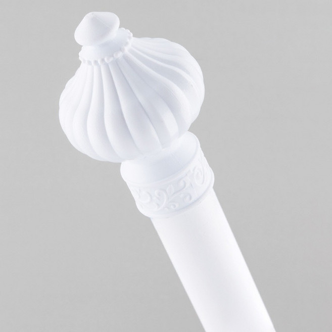 홈드레브 프리미엄 커튼봉 미파 35mm, 화이트미파