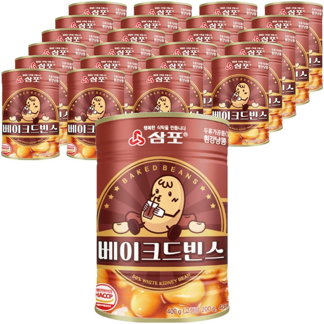 삼포 베이크드빈스, 400g, 24개