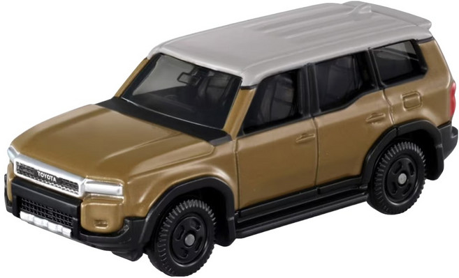 TAKARA TOMY 豐田 TOYOTA LAND CRUISER 250 SCALE NO.17, 土黃色, 1個