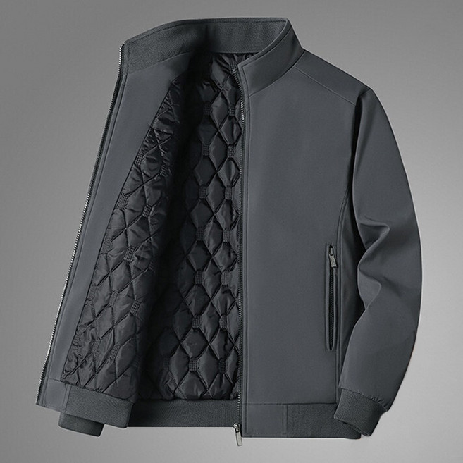 MarketA 男款Same絎縫鋪棉夾克