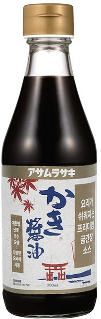 Asamurasaki 頂級牡蠣醬油, 1個, 300ml
