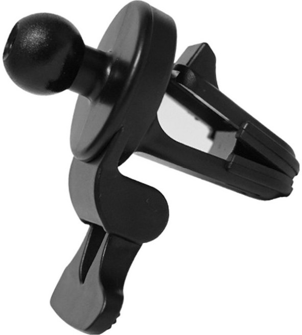 대쉬크랩 마운트 차량용 CD슬롯 대쉬보드 각도조절 송풍구 마운트 핸드폰 거치대, 블랙, 1개