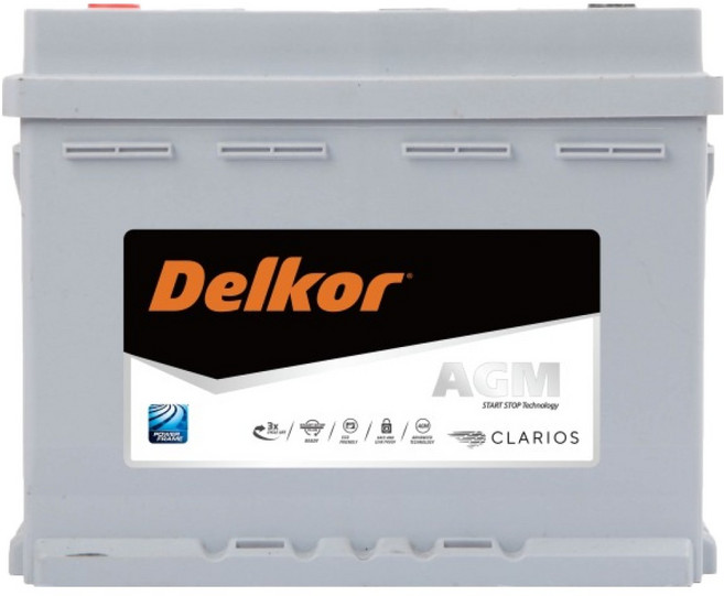 Delkor AGM S46B24R 차량용 배터리 출장교체, 1개