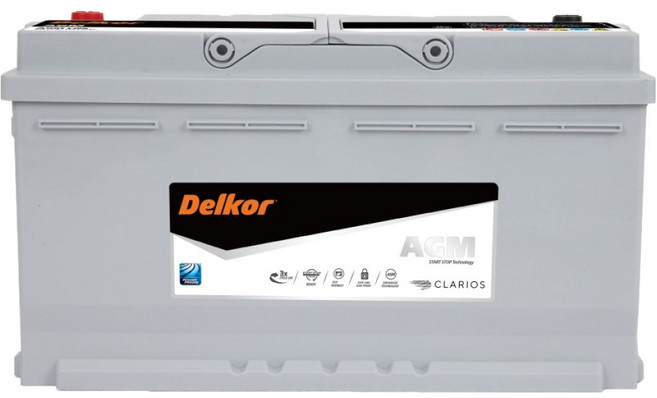 Delkor AGM LN4 L 차량용 배터리 출장교체, 1개