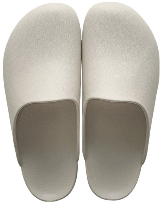 니드코 바스뷰 EVA 커버 막힘 미끄럼방지 욕실화, 그레이, 1개