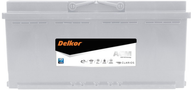 Delkor AGM LN6 L 차량용 배터리 출장교체, 1개