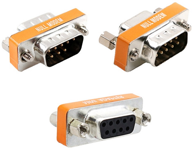 컴스 시리얼 9Pin 젠더 MM + MF + FF 세트, CP105, 1개