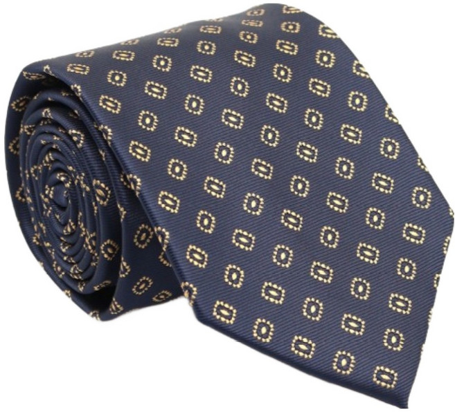 DeepTalk 男士西裝圖案商務滿版領帶 25DT1016