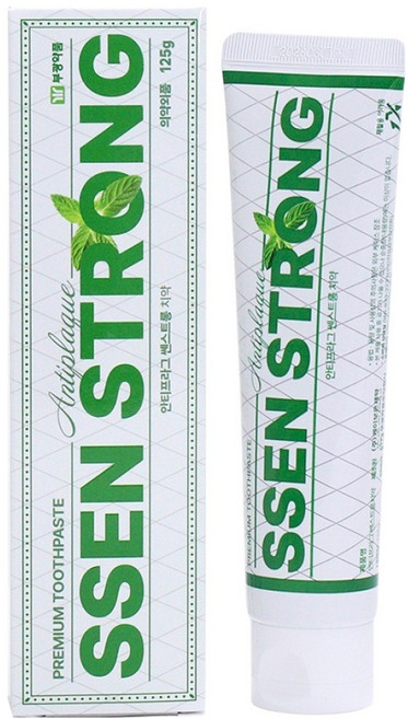 부광약품 안티프라그 쎈스트롱 치약, 1개, 125g