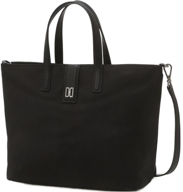 닥스 DD로고 나일론 원단 토트백 DCBA5F915BK