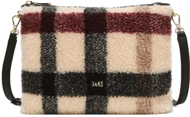 닥스 퍼 체크 클러치 겸 크로스백 DCBA5F988I2