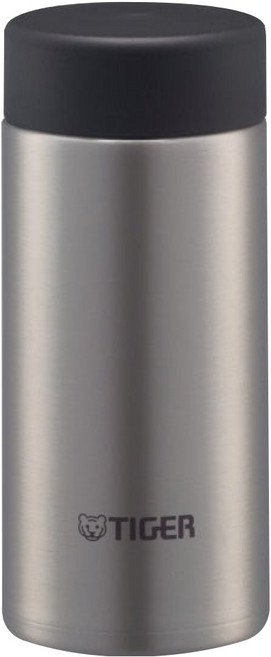 TIGER 虎牌 夢重力直飲型保溫冷杯 MMP-W021, 亮銀色 + 黑色, 200ml, 1個