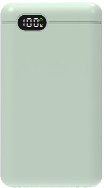 리큐엠 고속충전 보조배터리 20000mAh, QP2000C1, 세이지민트