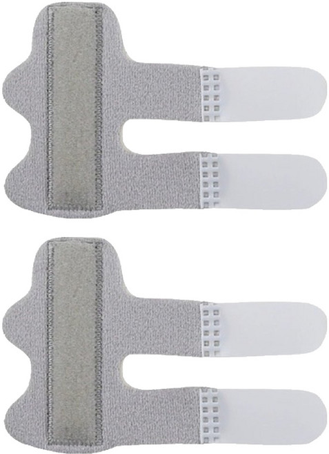 하우핏츠 손가락 탈구 고정 보호대 연회색, 2개