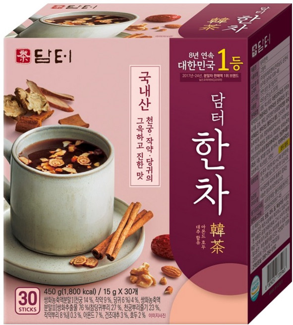 담터 한차, 15g, 30개입, 1개