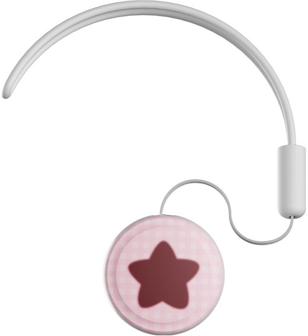 신지모루 모디무드 신지태그 원형, 빈티지스타, 1개