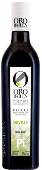 ORO BAILEN 新世紀皮誇爾特級初榨橄欖油, 1個, 500ml