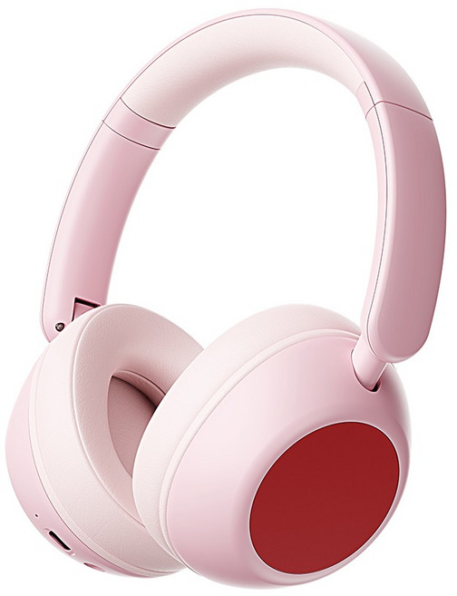 디알고 블루투스 청력 보호 키즈 헤드폰 + 피아노 젠더 세트, 핑크, BH10Q