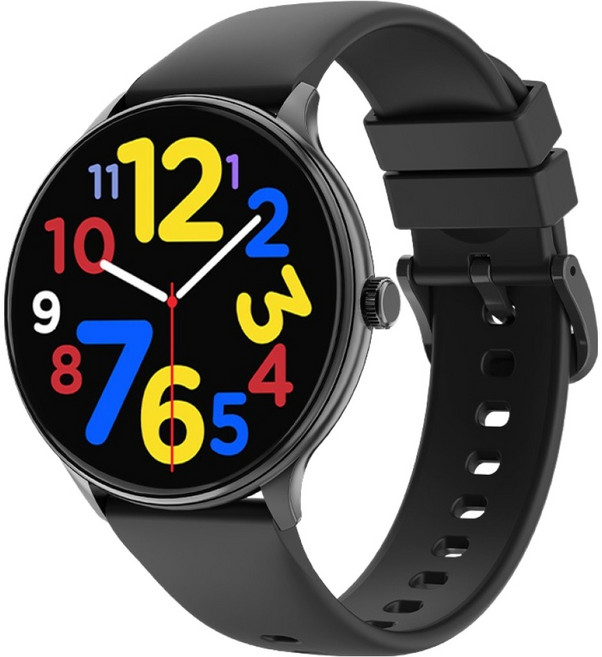 젤센 에어엑스워치6 SE 스마트 워치, 블랙, 3.53cm, GPS + 블루투스