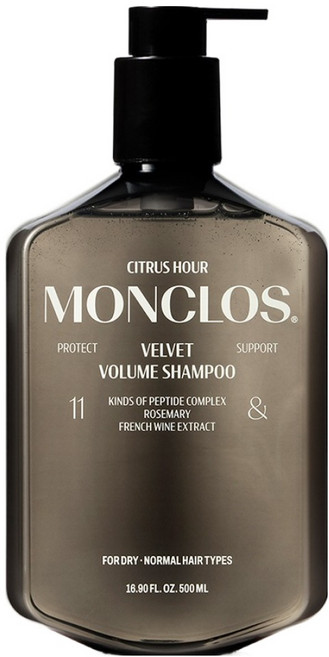몽클로스 벨벳 볼륨 샴푸 머스크 베르가못, 1개, 500ml