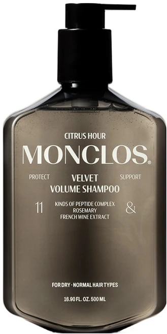 몽클로스 벨벳 볼륨 샴푸 머스크 베르가못, 1개, 500ml - 쿠팡
